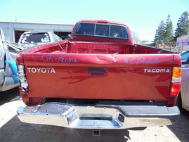 2003 Toyota Tacoma SR5 Burgundy 2.7L AT 4WD #Z24658